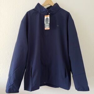 NWT - Callaway Men's Water Resistant Packable Hood Fully Lined Jacket - Size XXL